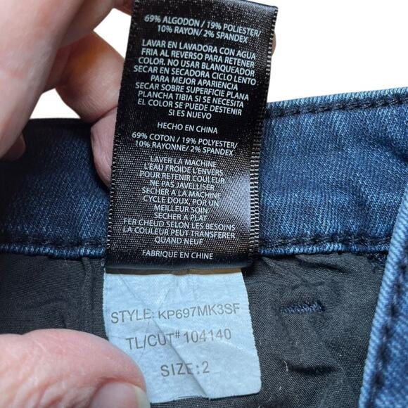 Kut from the Kloth Karen Size 2 Cotton Rayon Spandex‎ Bootcut Highrise Waist - Picture 16 of 16